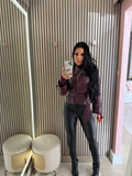 Jaqueta Courino Crocco Bordo