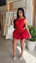 Vestido Renda Balonê