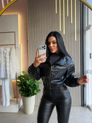 JACKET LIVIA SOHO BLACK LEATHER