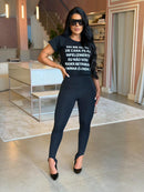 T-Shirt Feminina Frases